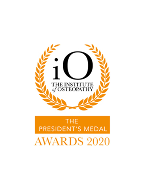 The Institute of Osteopathy Presidents Medal Awards 2020